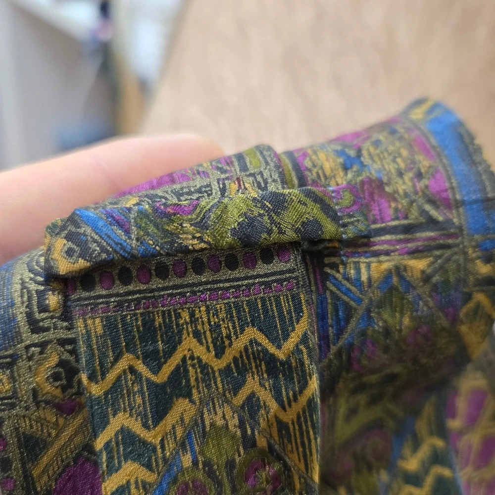 Versace vintage silk